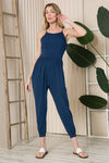 Tie Back Jumpsuit - p3 Boutique