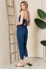 Tie Back Jumpsuit - p3 Boutique