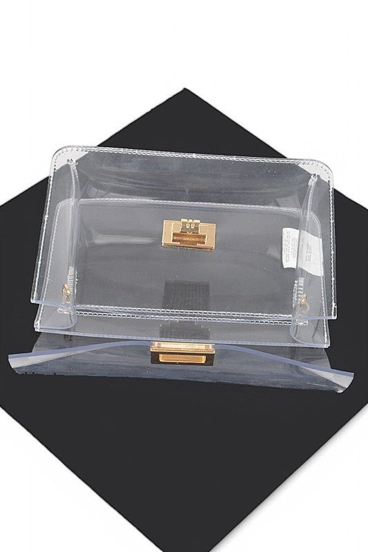 Transparent Stadium Crossbody Bag - p3 Boutique