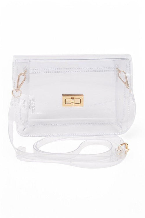Transparent Stadium Crossbody Bag - p3 Boutique