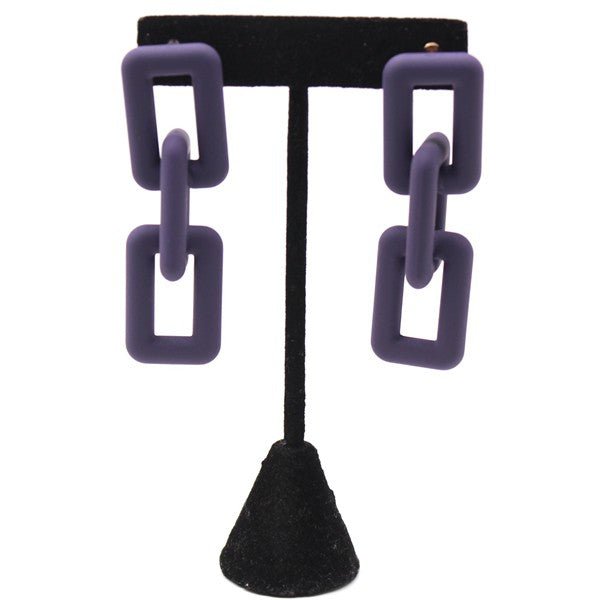 TRENDY DROP CHAIN EARRINGS - p3 Boutique