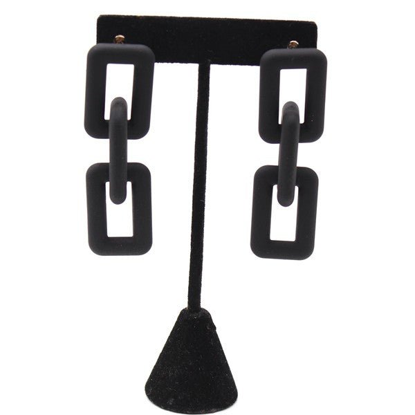 TRENDY DROP CHAIN EARRINGS - p3 Boutique