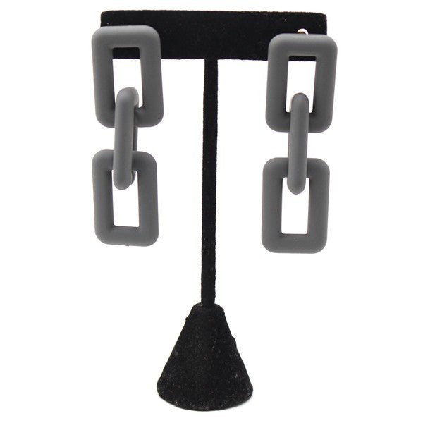 TRENDY DROP CHAIN EARRINGS - p3 Boutique