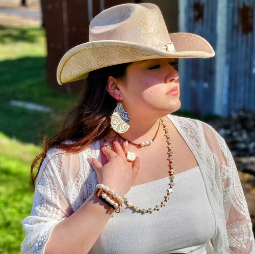 Triple Freshwater Pearl Choker Necklace - p3 Boutique