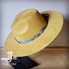 Turquoise Metallic Western Leather Band Choice Hat - p3 Boutique