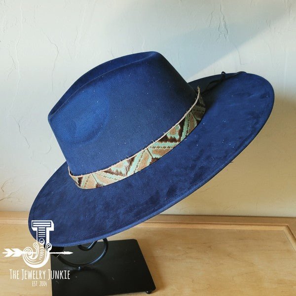 Turquoise Navajo Western Leather Band Choice Hat - p3 Boutique