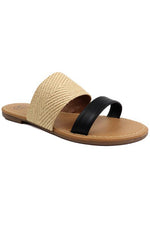 Two Band slide Sandal - p3 Boutique