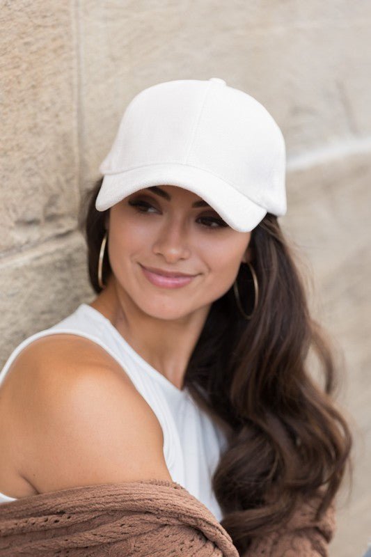 Velour Ball Cap - p3 Boutique
