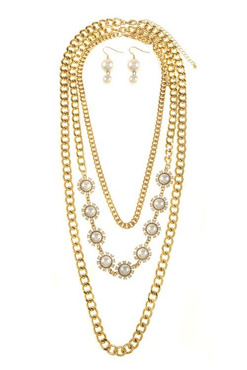VINTAGE NECKLACE SET - p3 Boutique