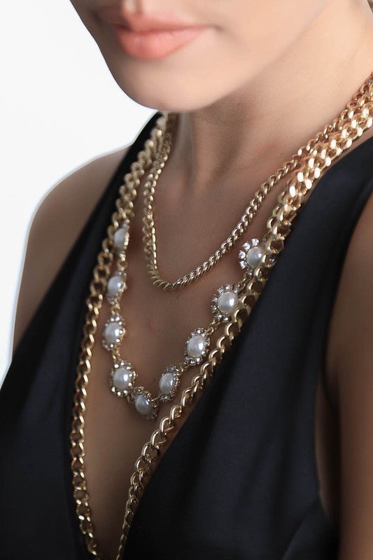 VINTAGE NECKLACE SET - p3 Boutique