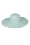 Wide Brim Frayed Edge Sun Hat - p3 Boutique