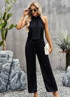 Women's 2 Piece Outfits Cropped Wide Leg pants Set - p3 Boutique
