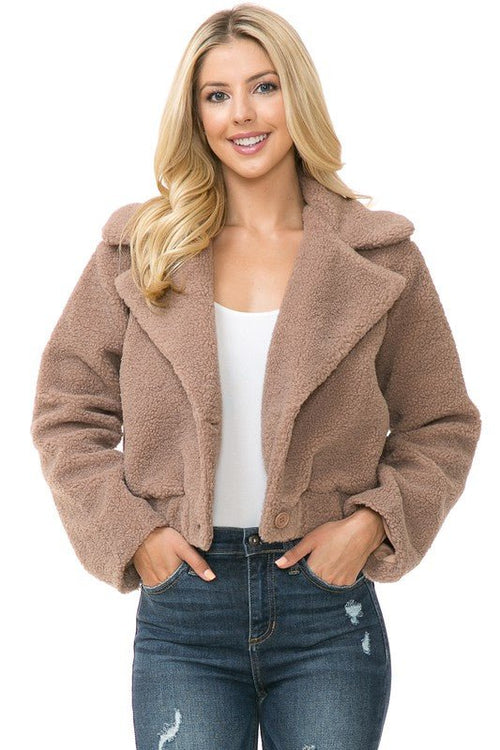 Women's Faux Fur Jacket - p3 Boutique
