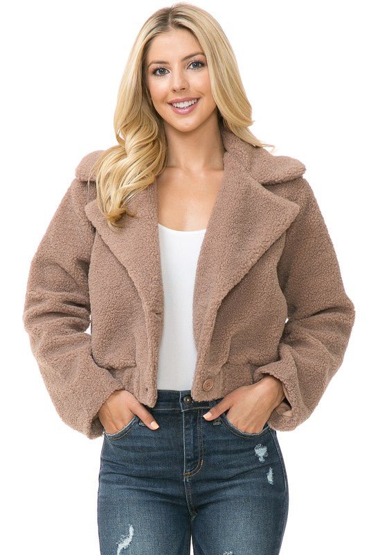 Women's Faux Fur Jacket - p3 Boutique