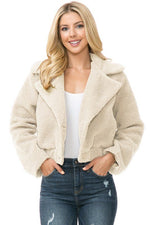 Women's Faux Fur Jacket - p3 Boutique
