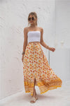Womens Print Maxi Skirt - p3 Boutique