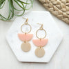 Wren Earrings - Blush & Linen - p3 Boutique