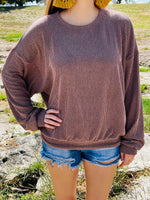 Coffee Knit Sweater - p3 Boutique