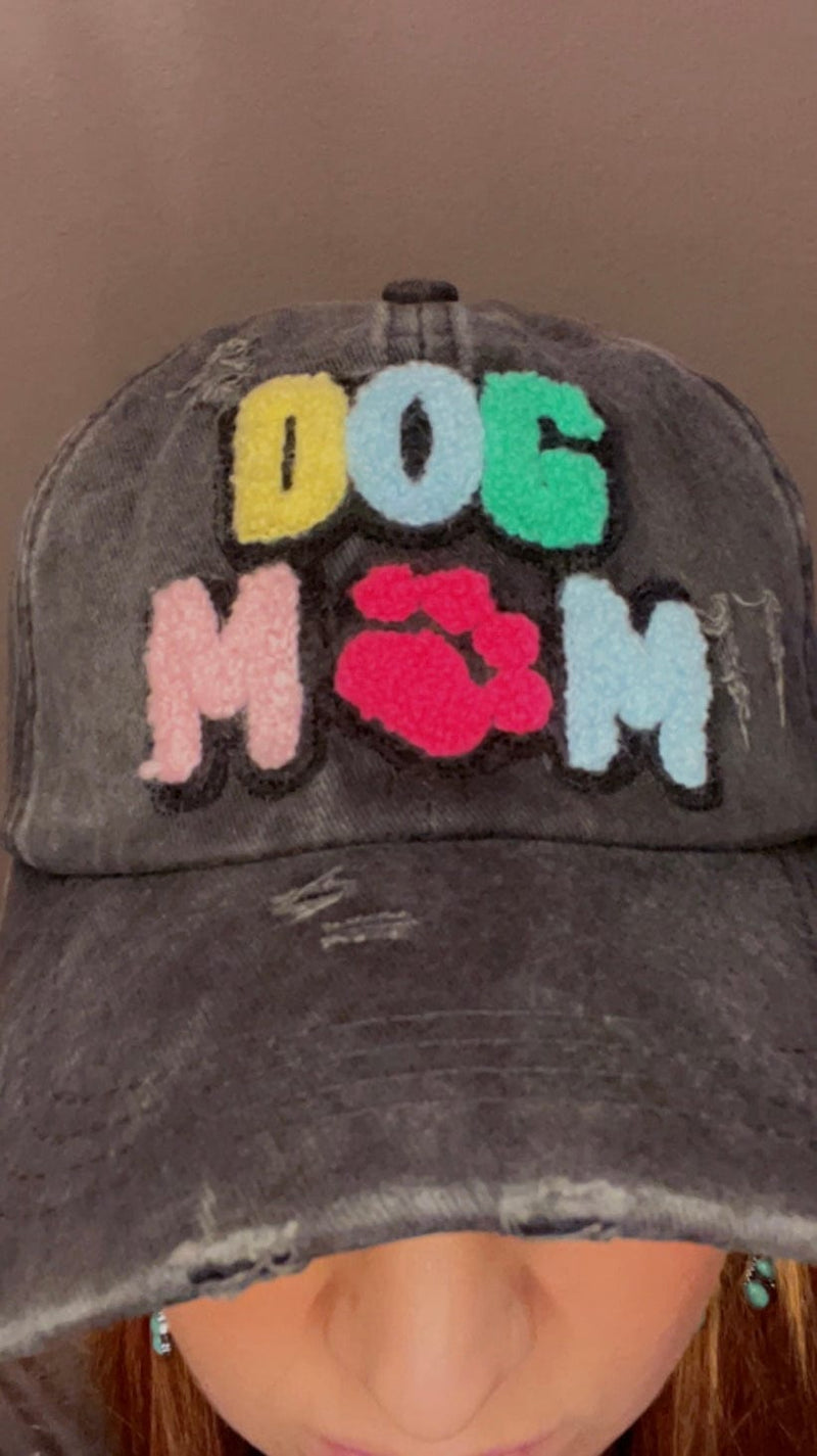 Dog Mom Ball Cap - p3 Boutique