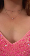 Heart Shaped Layered Necklace - p3 Boutique