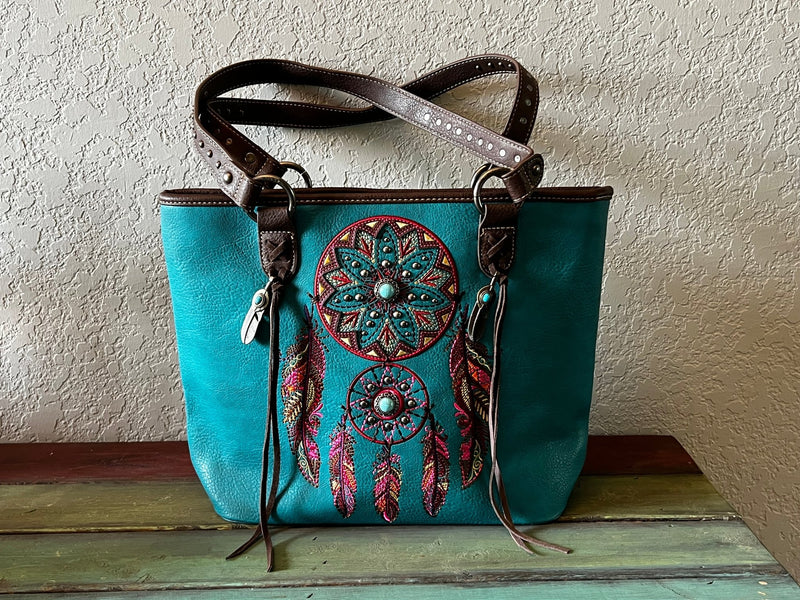 Montana West Dream Catcher Collection Concealed Carry Tote - p3 Boutique
