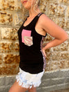 Leopard Back Tank Top Small p3 Boutique